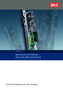 Mechatronikus zárak – Mechanika találkozik az elektronikával<br>Mechatronische Schlösser – Mechanik trifft auf Elektronik - részletes termékismertető