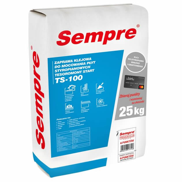 TS-100 polisztirol ragasztóhabarcs