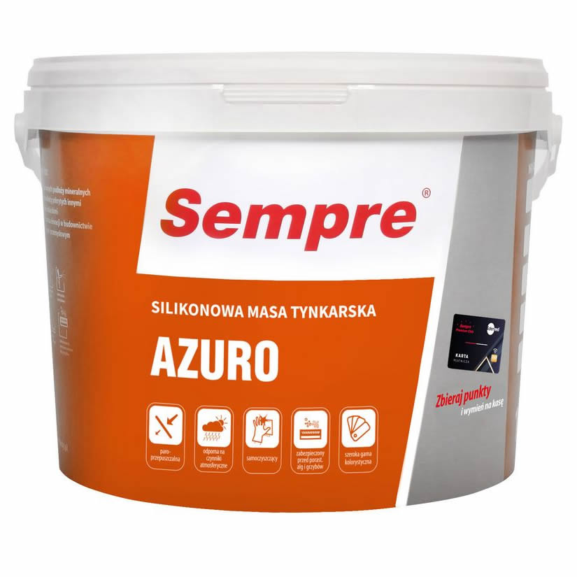 Azuro szilikonos nemesvakolat