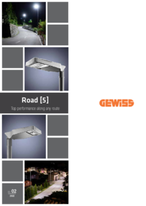ROAD[5] sorozatú utcai közvilágítási LED lámpatestek - részletes termékismertető