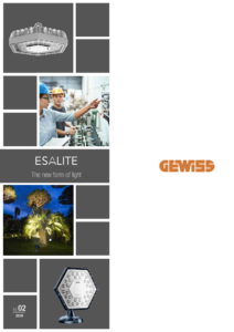 ESALITE sorozatú LED-es fényvetők - részletes termékismertető