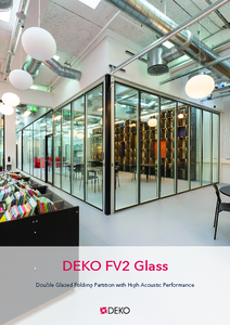 DEKO FV2 Glass harmonikafalak - általános termékismertető