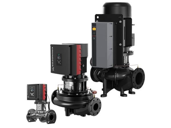 Grundfos TPE 2000 TPE3 egyfokozatú in-line szivattyúk frekvenciaváltóval
