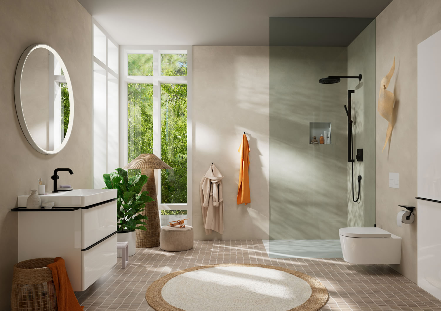 hansgrohe Xelu Q mosdószekrény mosdókagylóhoz