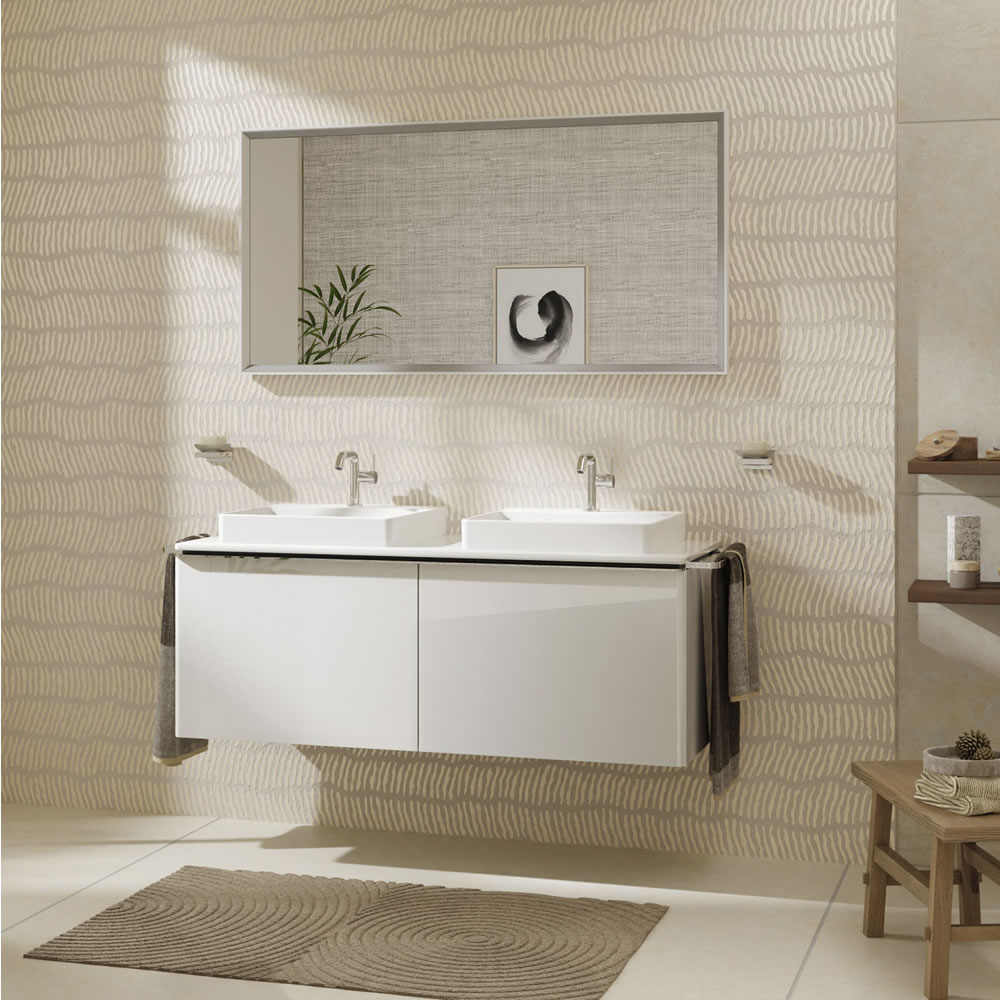 hansgrohe Xelu Q széles mosdószekrény akár 2 mosdótálhoz