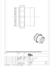 HSI 150-D110-GSM rendszerfedél 
<br>sima kábelvédő csövekhez való csatlakozókarmantyúval  - CAD fájl