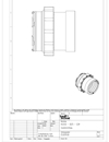 HSI 150-D125-GSM rendszerfedél 
<br>sima kábelvédő csövekhez való csatlakozókarmantyúval  - CAD fájl