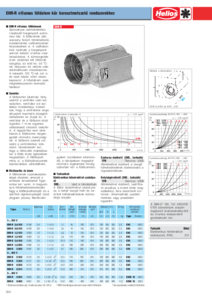 EHR-R villamos fűtőelem kör keresztmetszetű rendszerekhez - részletes termékismertető