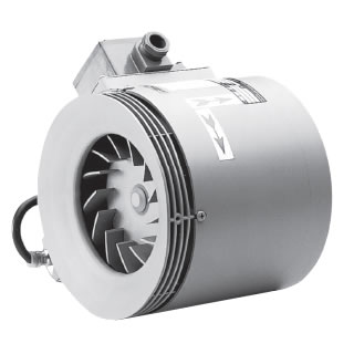 Helios InlineVent RRK Ex robbanásbiztos radiális ventilátorok