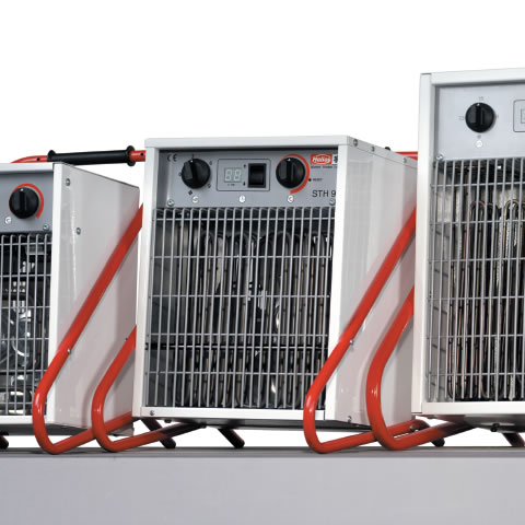 Helios SH/STH/TH hordozható/telepített villamos fűtőventilátorok