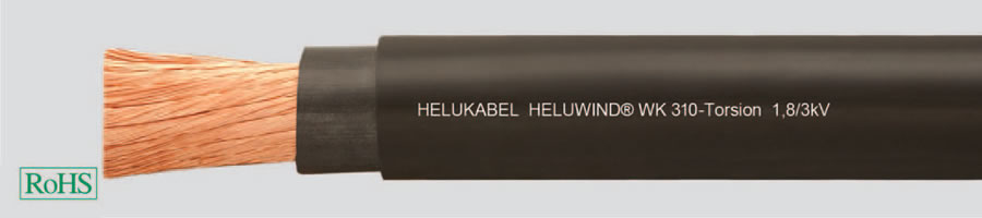 HELUWIND® WK 310-Torsion 1,8/3kV