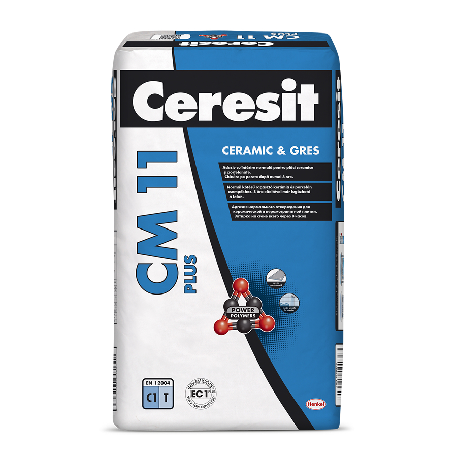 Ceresit CM 11 Plus emelt minőségű fagyálló burkolatragasztó