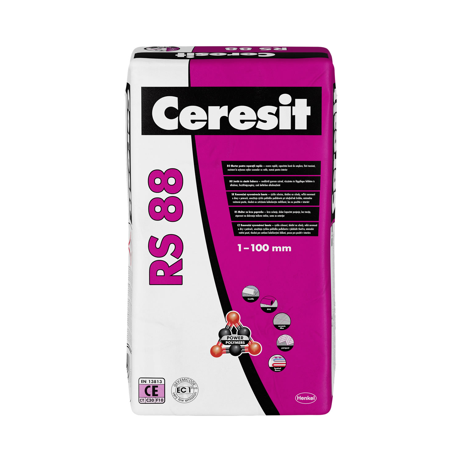 Ceresit RS 88 javító és simító habarcs