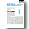 Ceresit CL 69  szigetelő- és feszültségmentesítő lemez - műszaki adatlap