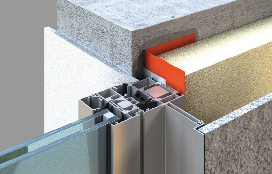 TEROSON FO 150 FOIL-TACK M+S tömítőszalag - Függőleges tömítés