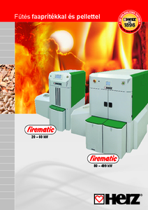 FireMatic TC 20-499 kW biomassza kazán (pellet vagy faapríték)  - általános termékismertető