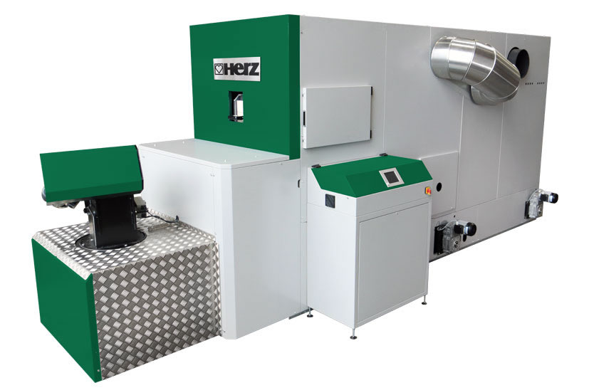BioFire BC 500-1500 kW biomassza kazán (pellet vagy faapríték) 