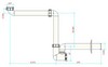 HL137/40 mosdószifon rozettával - CAD fájl