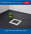 HL540 Primus Drain épített zuhanylefolyó - részletes termékismertető