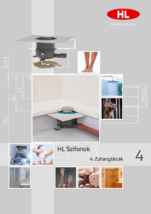 HL Rendszermegoldások - Zuhanytálcák - részletes termékismertető