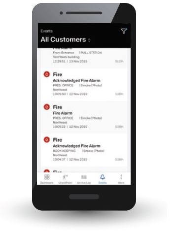 Connected Life Safety Services (CLSS) platform tűzjelző rendszerek távoli eléréséhez