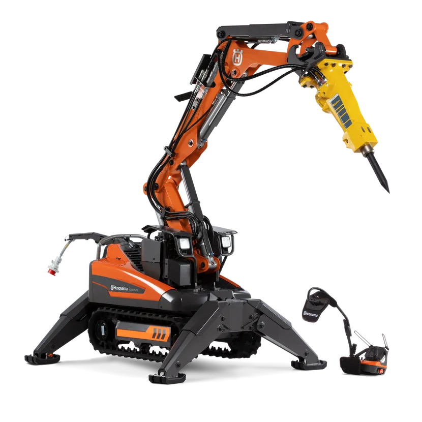 Husqvarna DXR 145 távvezérelt bontórobot