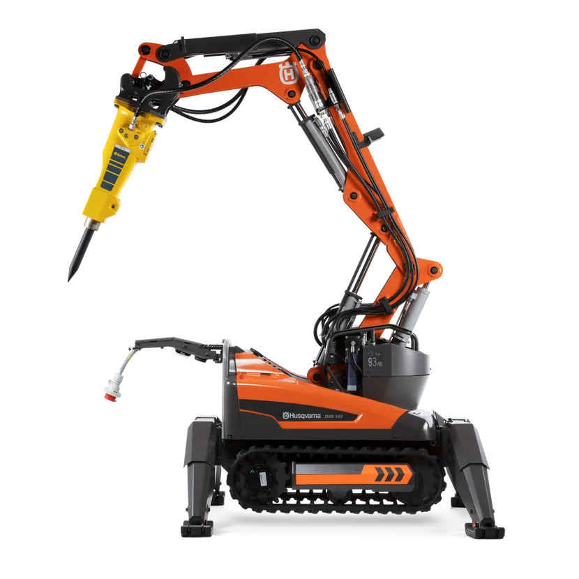 Husqvarna DXR 145 távvezérelt bontórobot