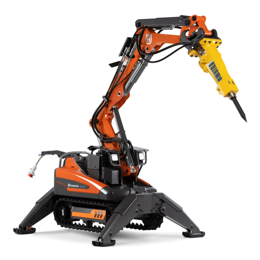 Husqvarna DXR 145 távvezérelt bontórobot