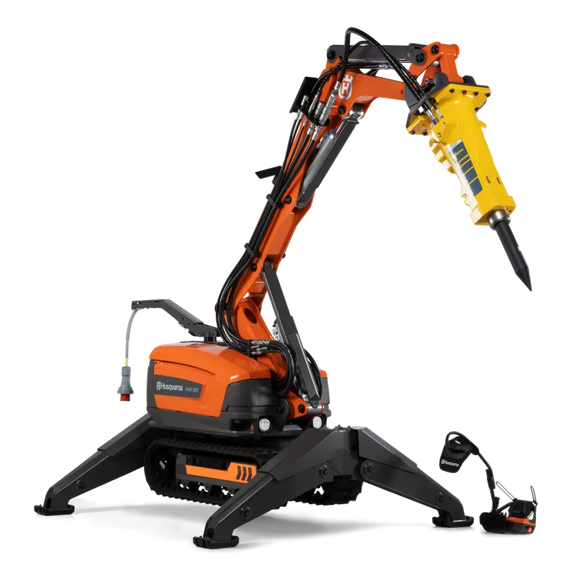 Husqvarna DXR 305 távvezérelt bontórobot
