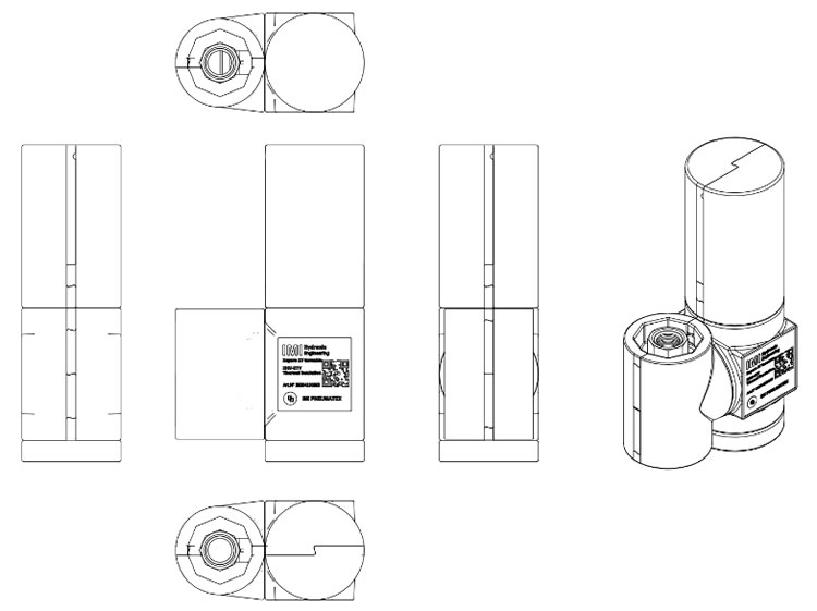 Zeparo turnable ZTVI DN20 30302070501 - CAD fájl