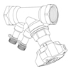 TA STAD beszabályozó szelep <br>
(2D és 3D rajzok dwg formátumban) - CAD fájl