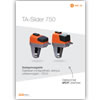 TA-Slider 750 szelepmozgatók - részletes termékismertető