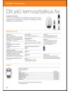 DX termosztatikus fej <br>
(IMI termékkatalógus, 2018 / 222. oldal) - részletes termékismertető