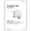 TA-Slider 160 – BACnet/Modbus - részletes termékismertető