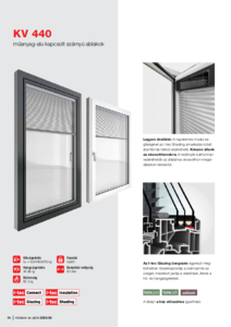 Internorm KV 440 studio műanyag/alumínium ablak - általános termékismertető