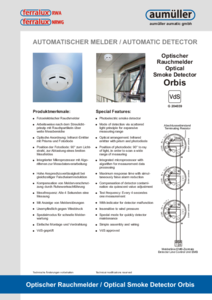 Orbis optikai füstérzékelő - részletes termékismertető