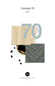 IVC Concept 70 heterogén vinyl burkolatok - Woods - általános termékismertető