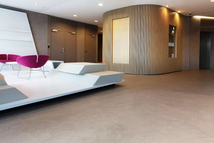 BetonDesign kenhető melegburkolat