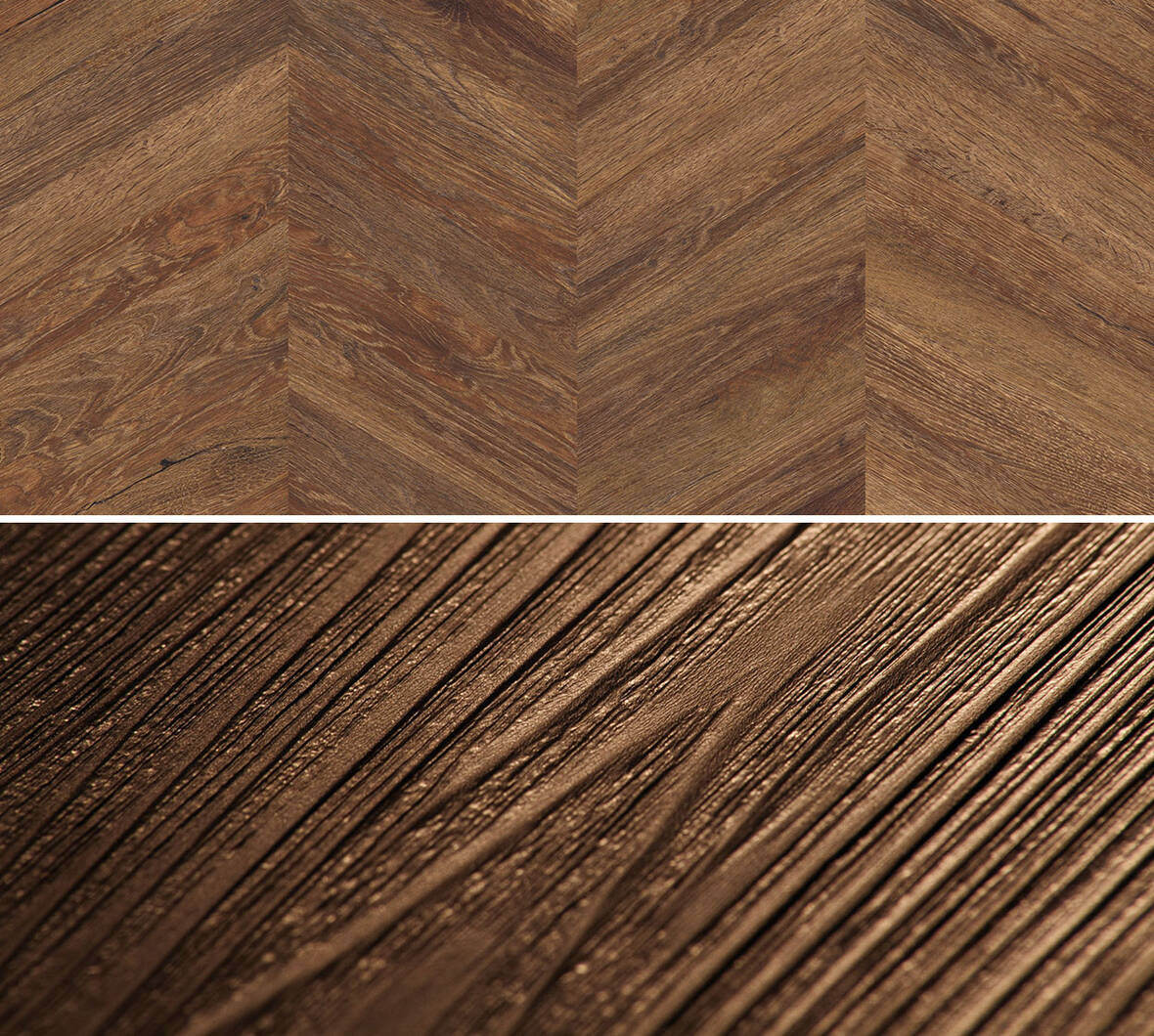 floors@fwork Chevron LVT vinil burkolatok