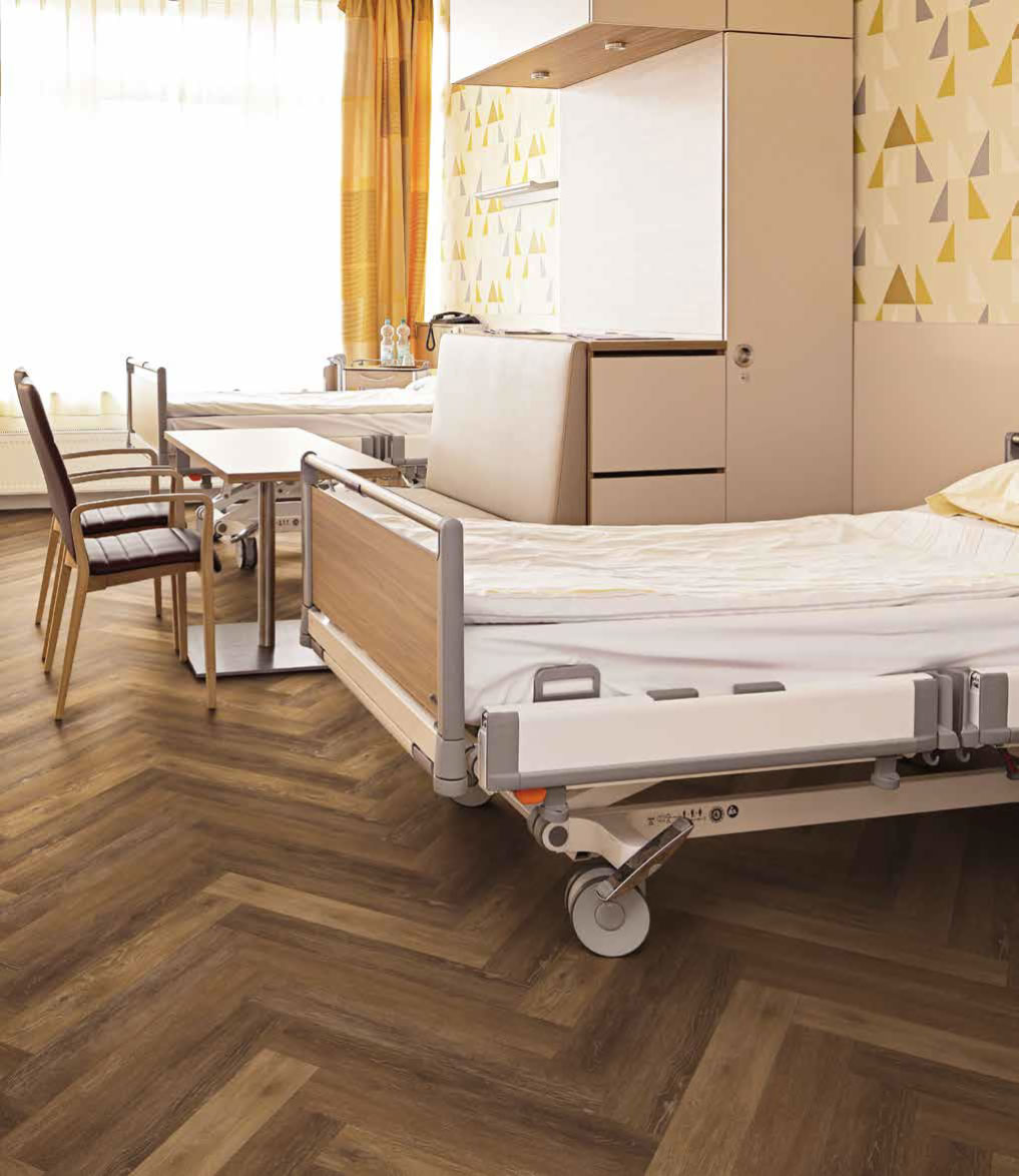 floors@work Herringbone LVT vinil burkolatok