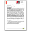 JUPOL Latex matt mosható beltéri falfesték - műszaki adatlap