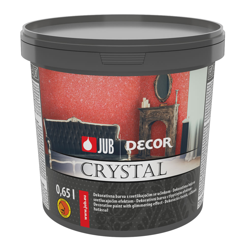 DECOR Crystal csillogó hatású, fénylő dekorációs festék