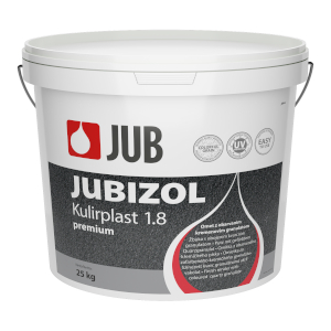 JUBIZOL Kulirplast 1.8 Premium színezett kvarcszemcsés akril lábazati vakolat