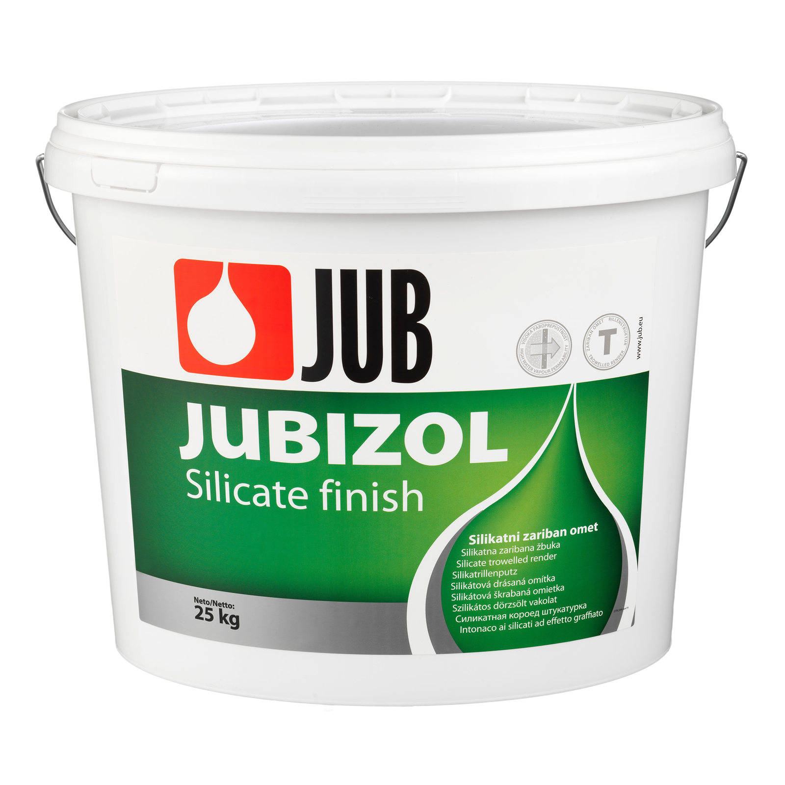 JUBIZOL Silicate Finish T 2.0 szilikátos dörzsölt vakolat