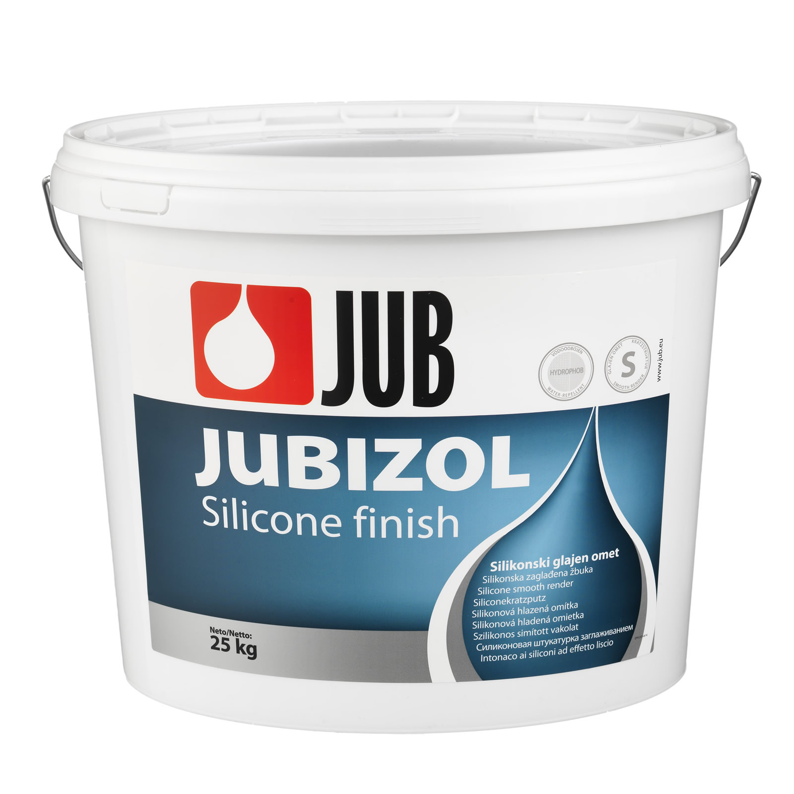 JUBIZOL Silicone Finish S 1.5 és 2.0 szilikonos simított vakolat