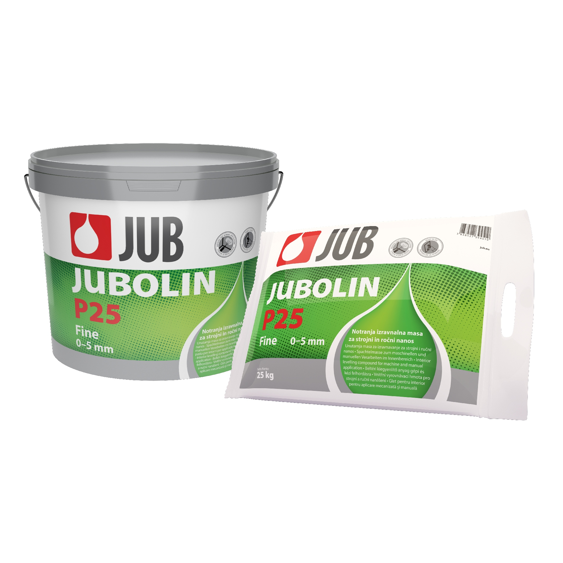 JUBOLIN P25 Fine beltéri kiegyenlítő glett