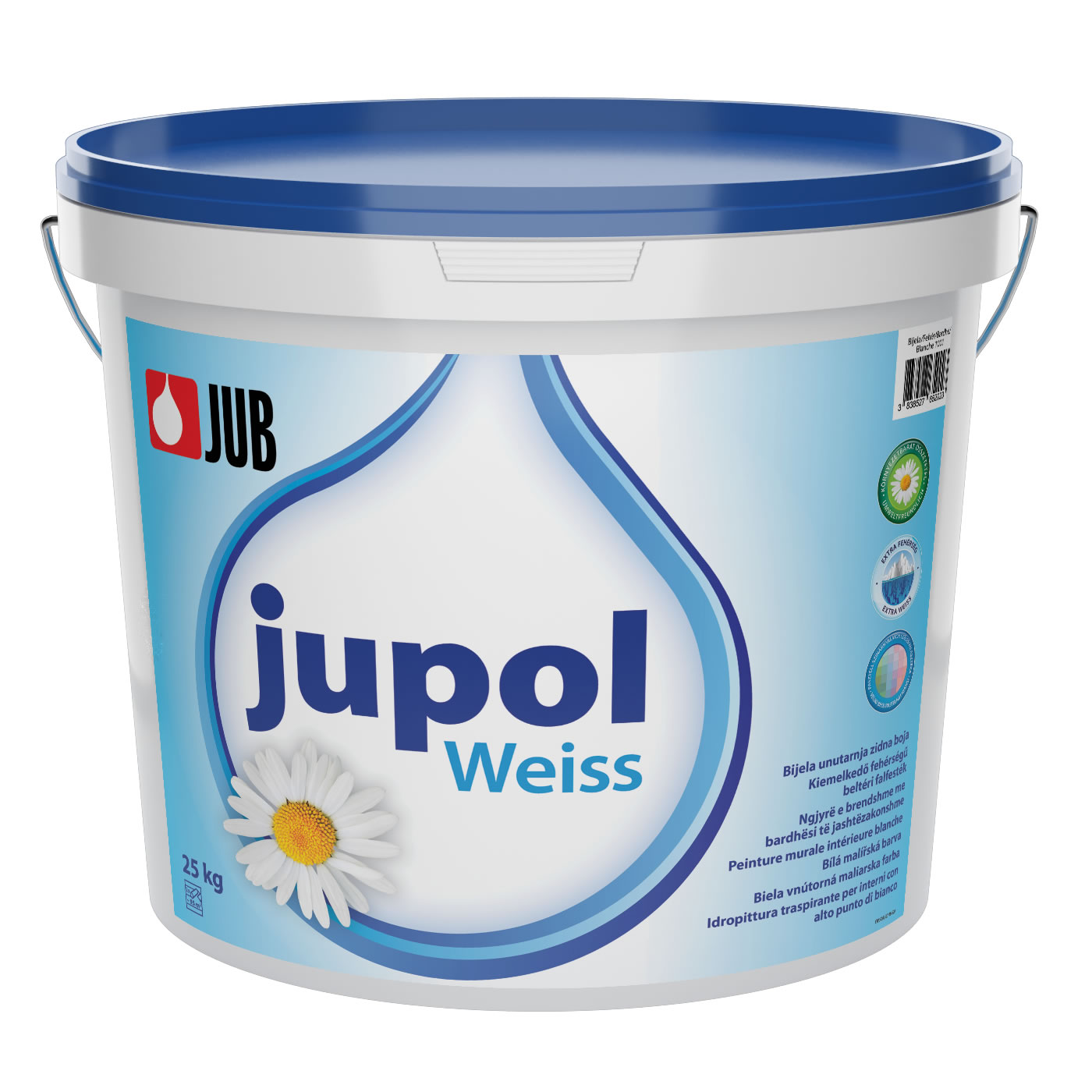 JUPOL Weiss beltéri falfesték