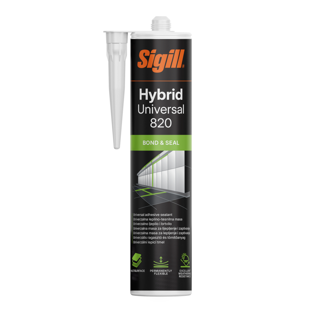 SIGILL Hybrid Universal 820 univerzális ragasztó- és tömítőanyag