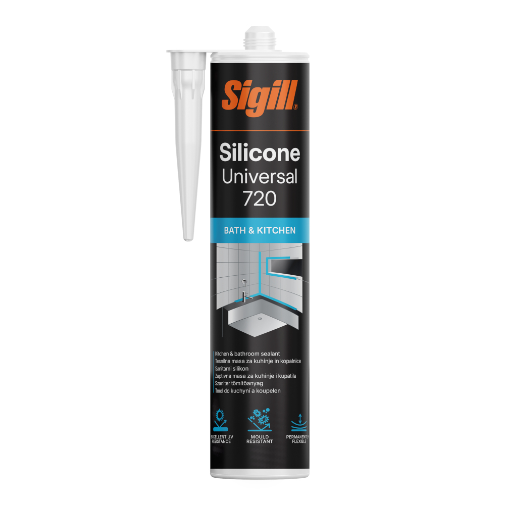 SIGILL Silicone Universal 720 szaniter szilikon tömítőanyag