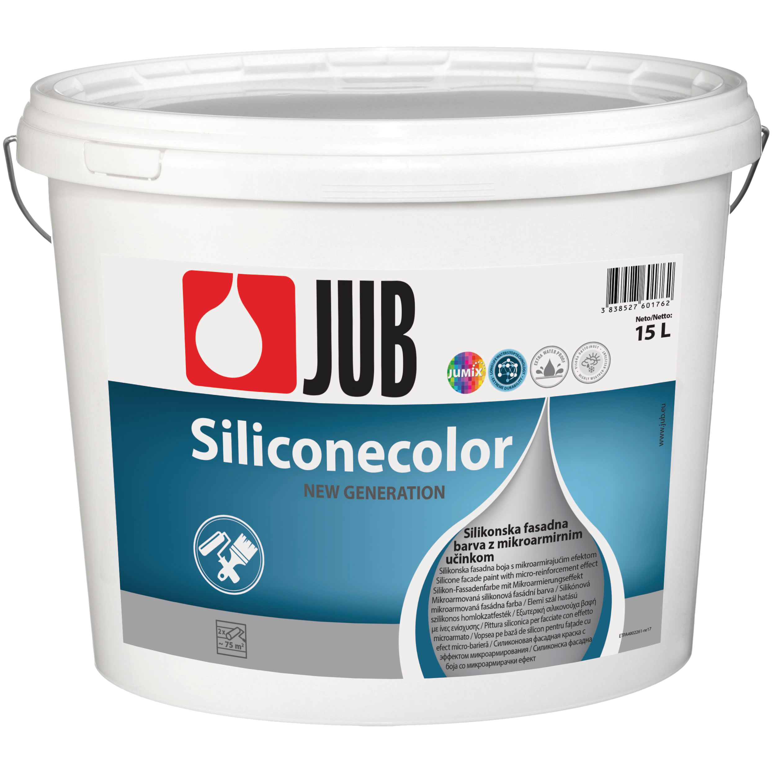 SILICONECOLOR elemi szálas, szilikonos homlokzatfesték